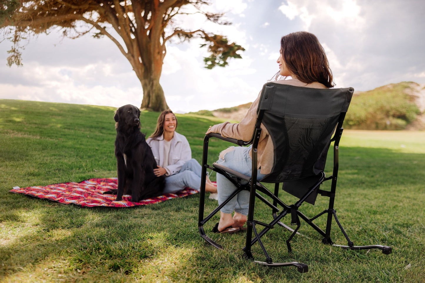 Picnic Time Woodland Rocking Camping Chair - Angler's Pro Tackle & Outdoors