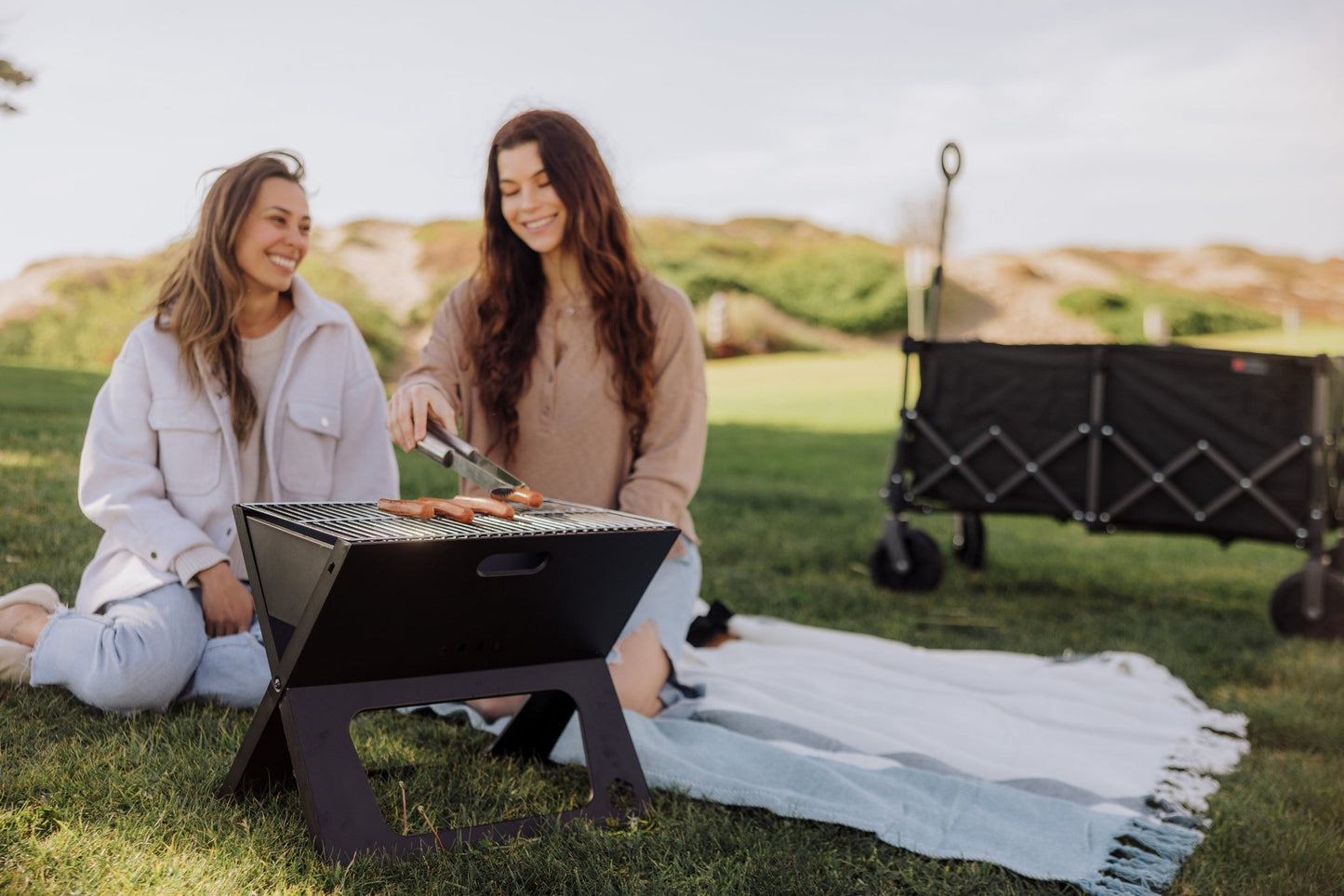 Picnic Time X - Grill 2.0 Portable Charcoal BBQ Grill - Angler's Pro Tackle & Outdoors