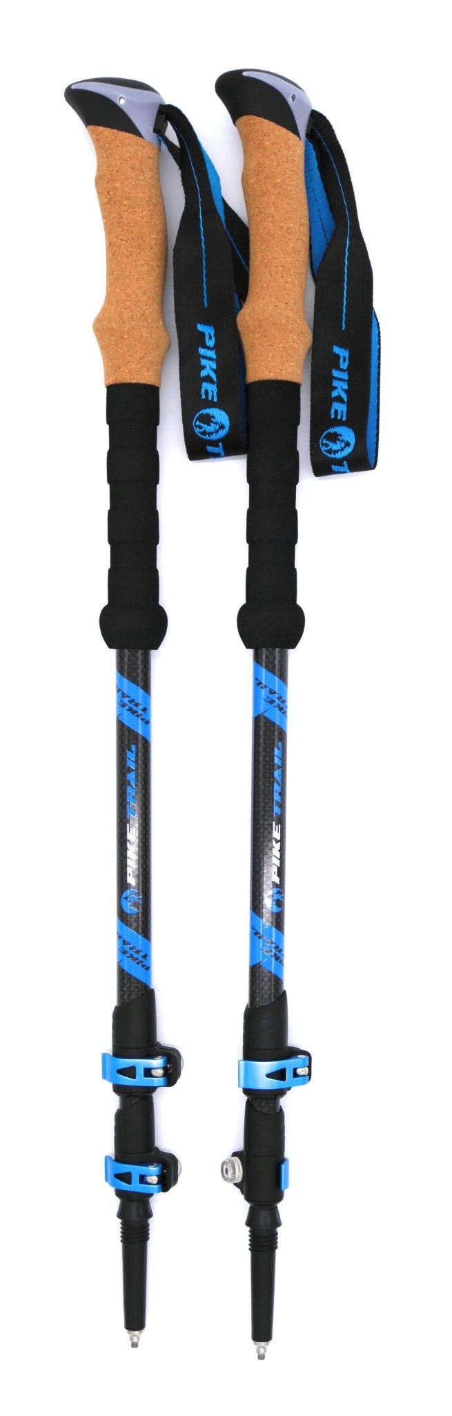 Pike Trail Carbon Fiber Trekking Poles: High Performance Hiking Sticks for Hiking, Hunting, Trekking and Nordic Walking - Angler's Pro Tackle & Outdoors