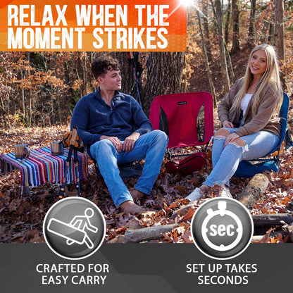 Pike Trail Ultralight Compact Outdoor Camping Tailgate Chair - Angler's Pro Tackle & Outdoors