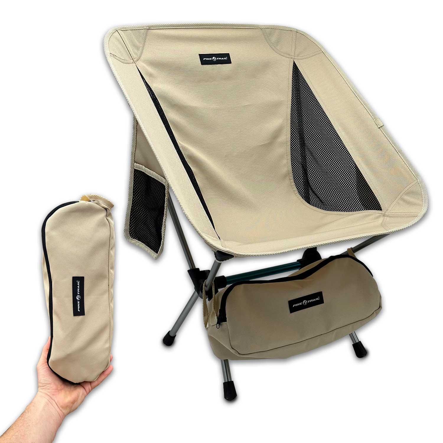 Pike Trail Ultralight Compact Outdoor Camping Tailgate Chair - Angler's Pro Tackle & Outdoors