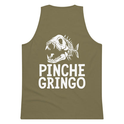 Pinche Gringo Fishbone Logo Tank