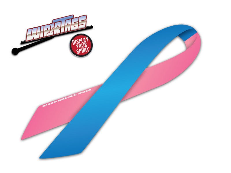 Pink and Blue Ribbon WiperTag - Angler's Pro Tackle & Outdoors