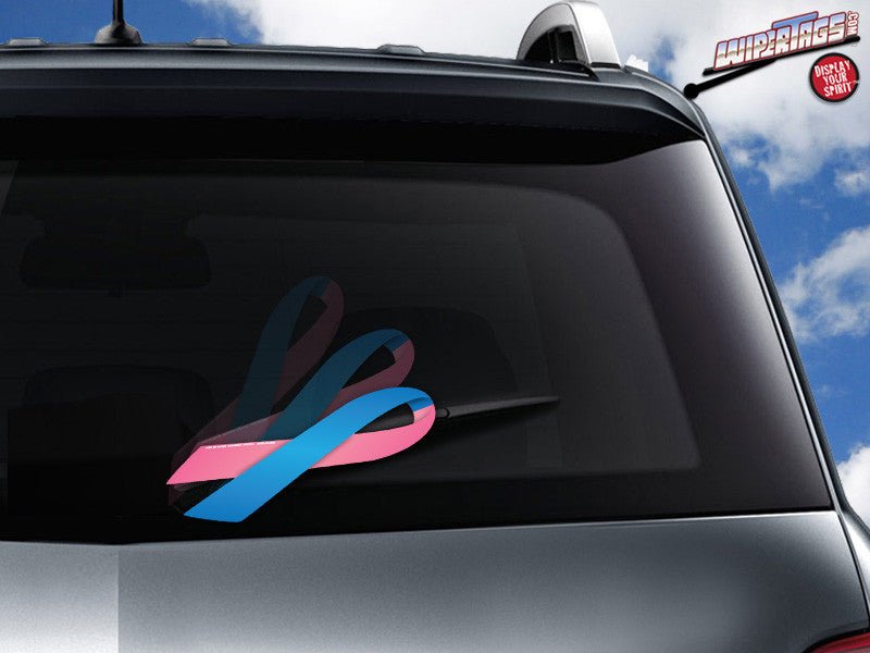 Pink and Blue Ribbon WiperTag - Angler's Pro Tackle & Outdoors