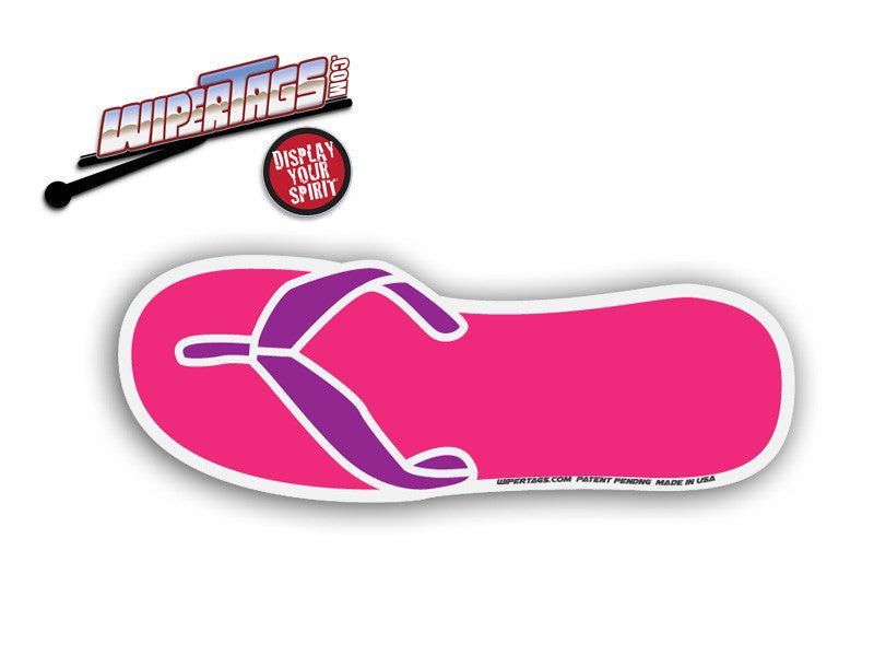 Pink and Purple Sandal WiperTags - Angler's Pro Tackle & Outdoors