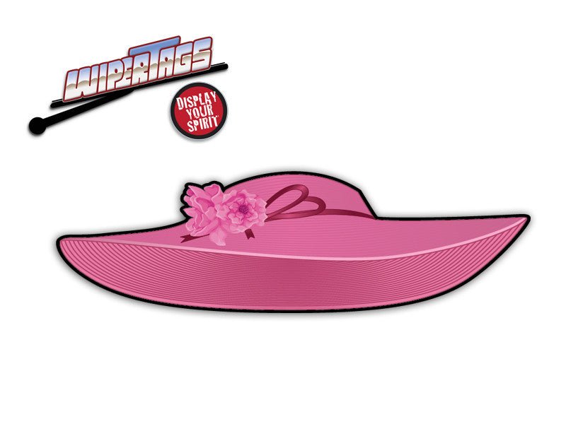 Pink Flower Hat WiperTags - Angler's Pro Tackle & Outdoors