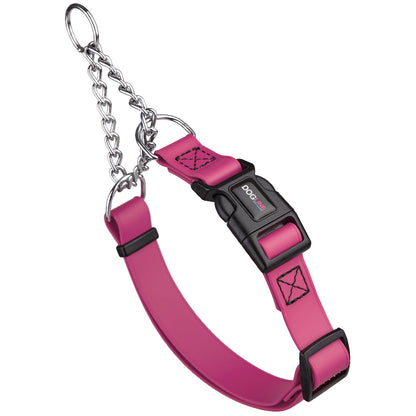 Dogline Biothane Adjustable Martingale Collar with Quick Release Buckle