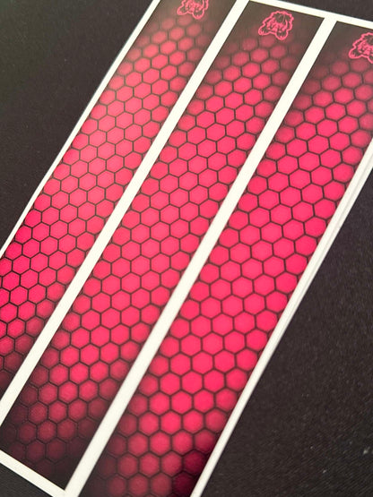 The Bowtique Black Drop Shadow Honeycomb Arrow Wraps