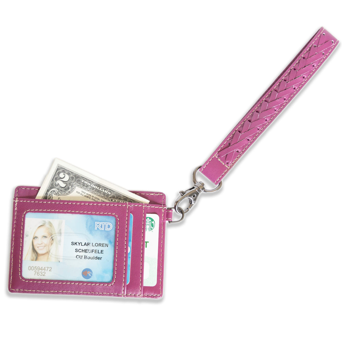 UC Leather Company Wristlet Wallet