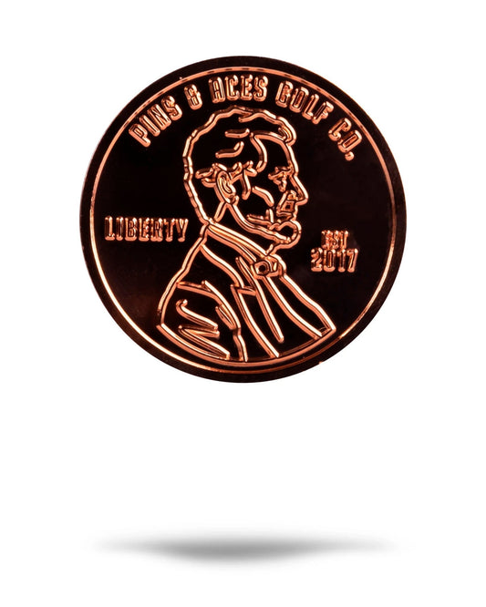 Pins & Aces Penny Ball Marker - Angler's Pro Tackle & Outdoors