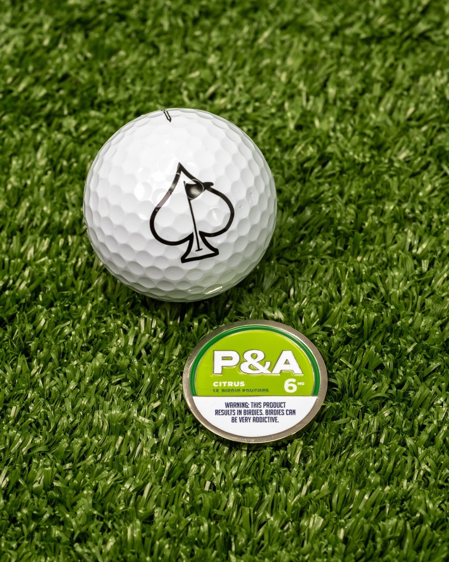 Pins and Aces 6 Milly - Citrus Ball Marker - Angler's Pro Tackle & Outdoors
