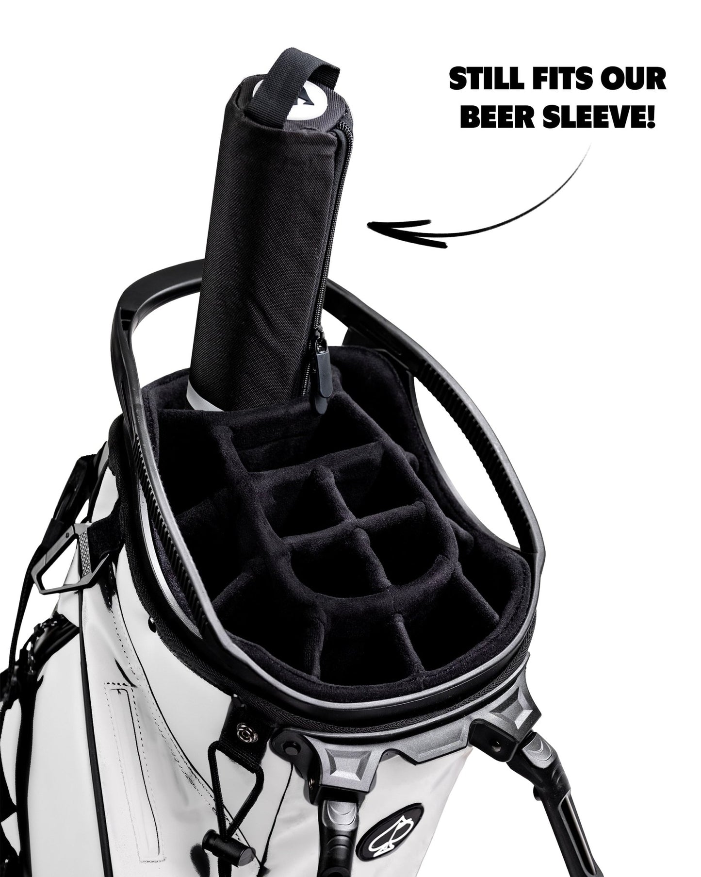 Pins and Aces Beer Sleeve - Black - Angler's Pro Tackle & Outdoors