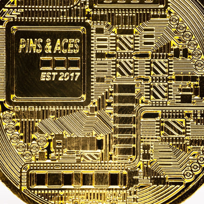 Pins and Aces Bitcoin Ball Marker - Angler's Pro Tackle & Outdoors