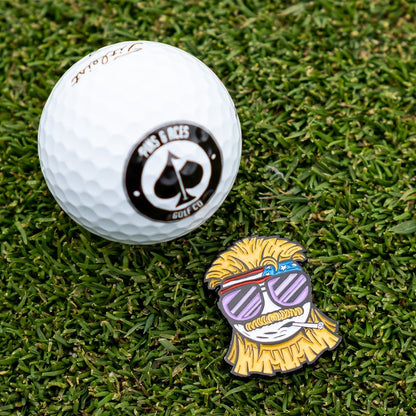 Pins and Aces Dale the Degenerate Ball Marker - Angler's Pro Tackle & Outdoors