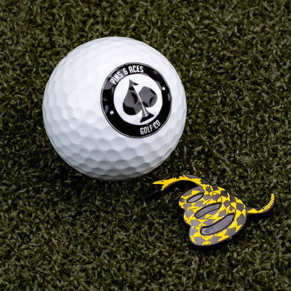 Pins and Aces Don't Tread on Me Ball Marker - Angler's Pro Tackle & Outdoors