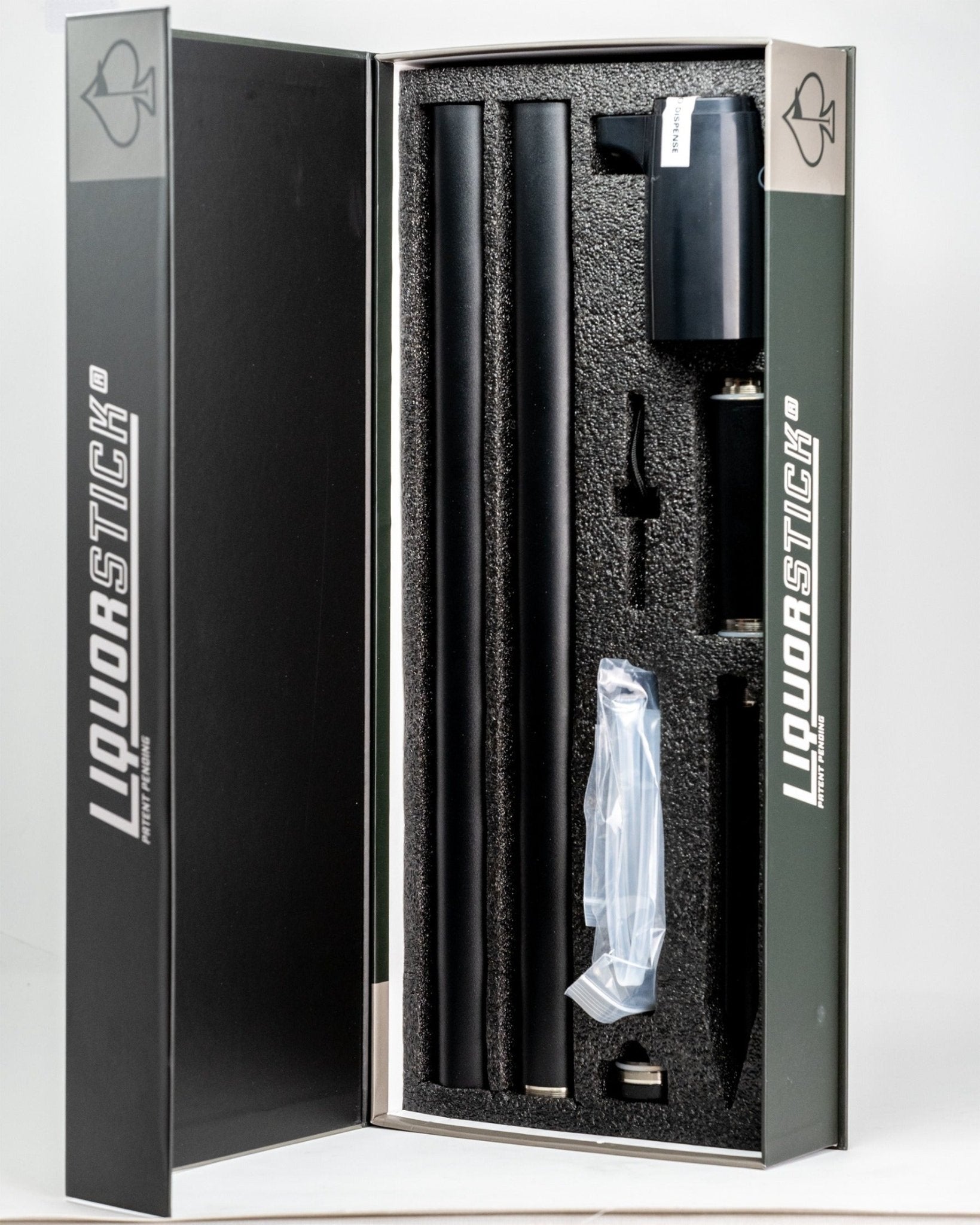Pins and Aces LiquorStick® 3.0 - Black - Angler's Pro Tackle & Outdoors