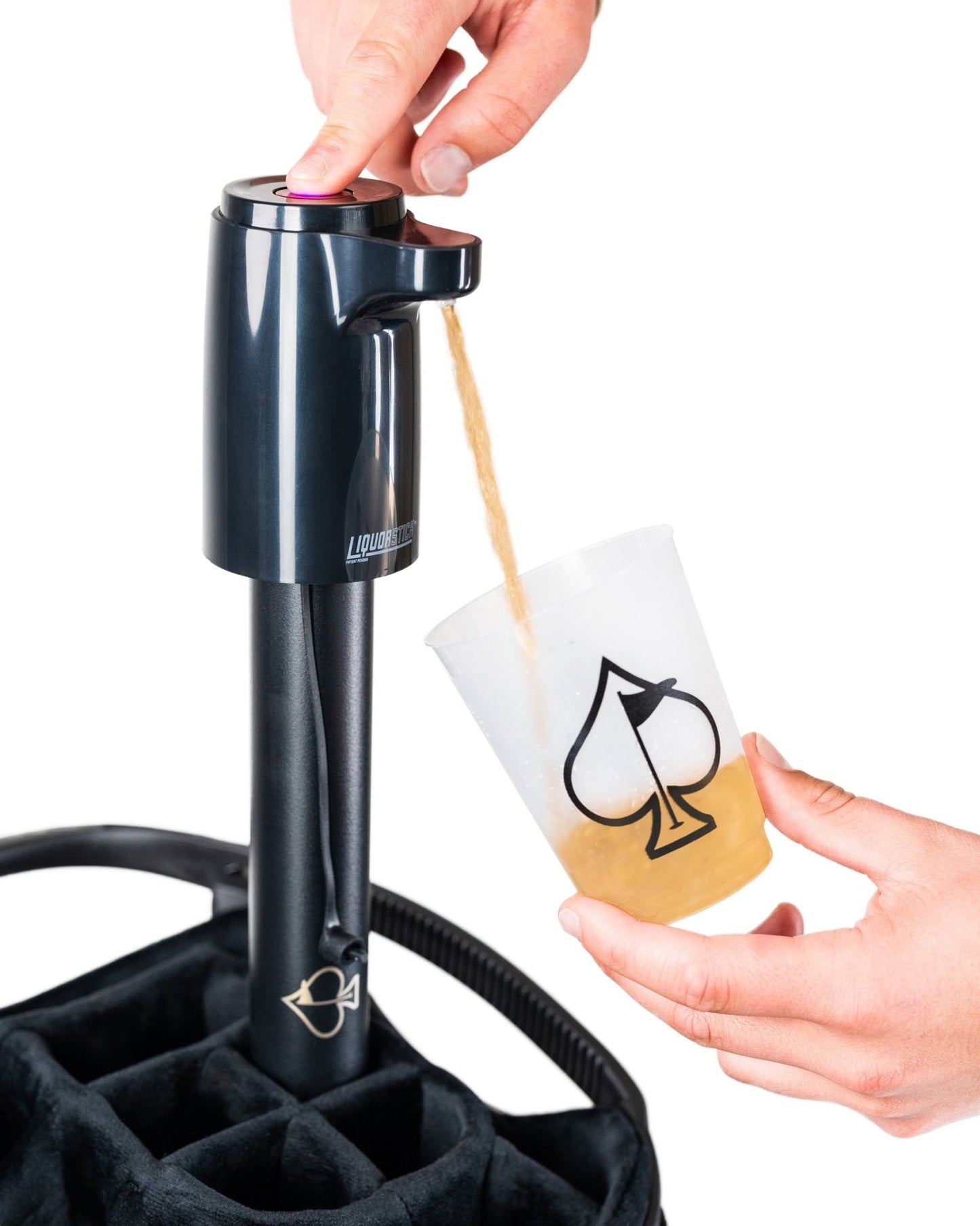 Pins and Aces LiquorStick® 3.0 - Black - Angler's Pro Tackle & Outdoors