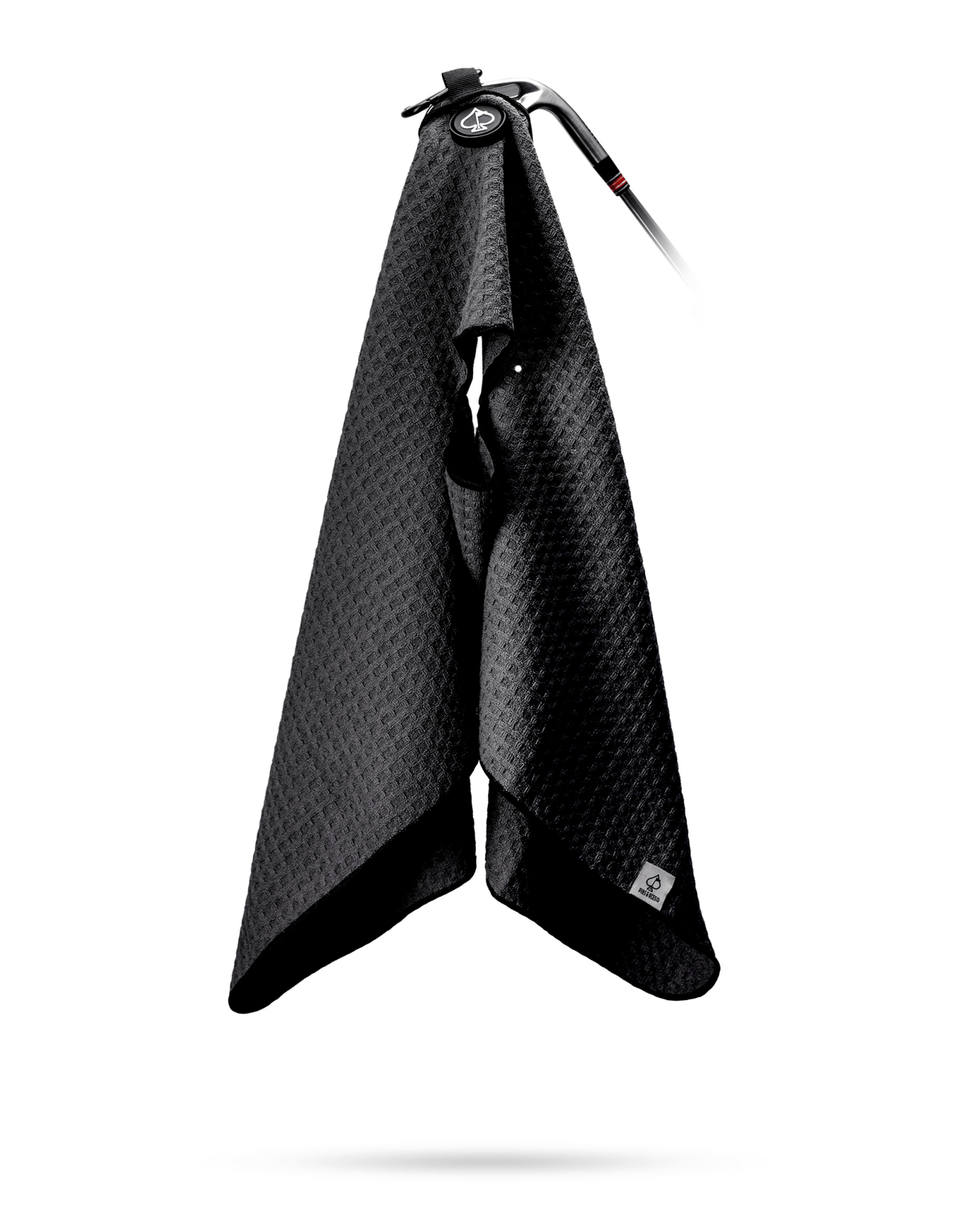 Pins and Aces Magnetic Towel - Black - Angler's Pro Tackle & Outdoors