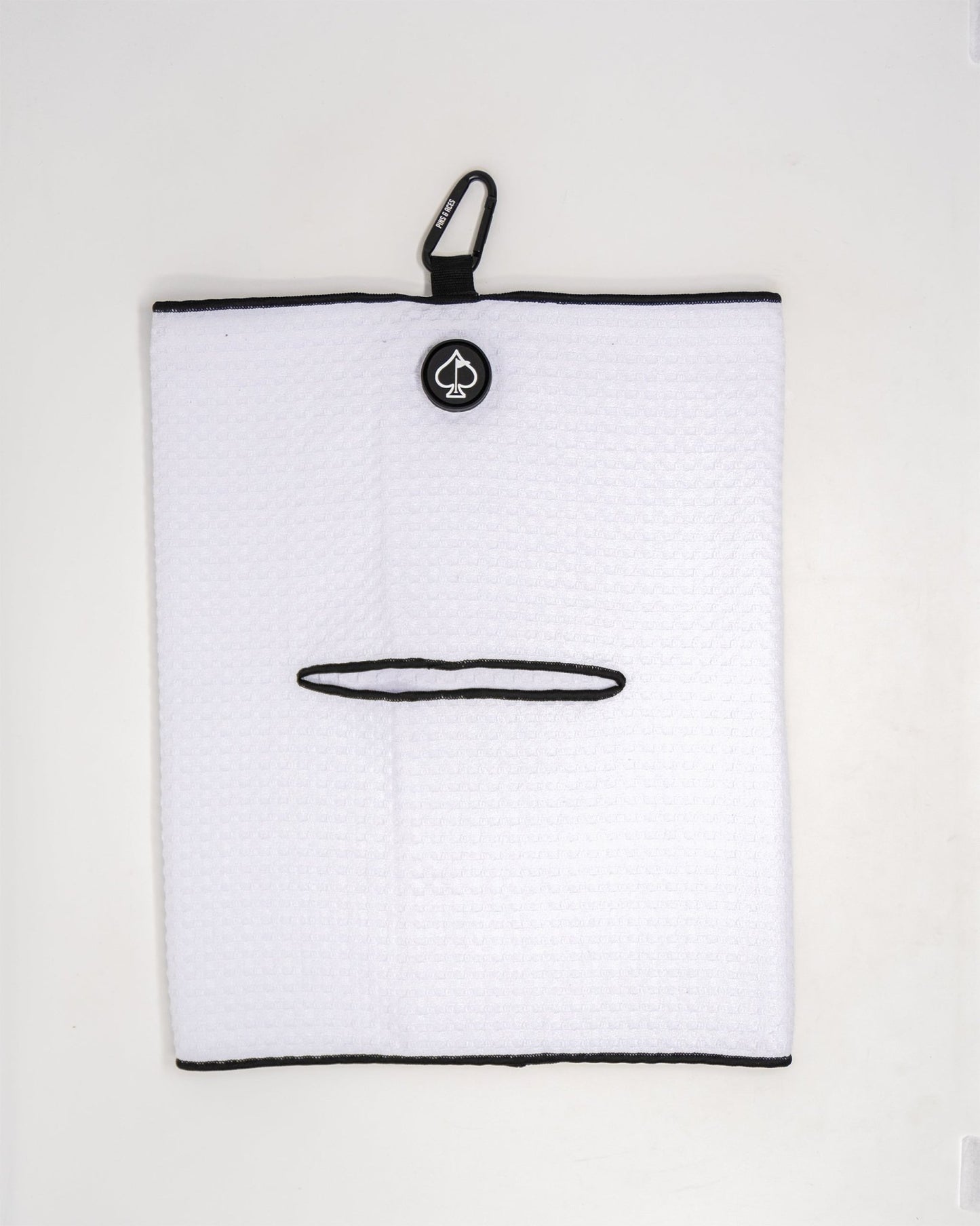 Pins and Aces Magnetic Towel - White - Angler's Pro Tackle & Outdoors