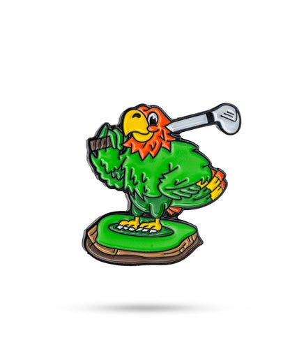 Pins and Aces Margaritaville - Golfing Parrot Ball Marker - Angler's Pro Tackle & Outdoors