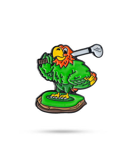 Pins and Aces Margaritaville - Golfing Parrot Ball Marker - Angler's Pro Tackle & Outdoors