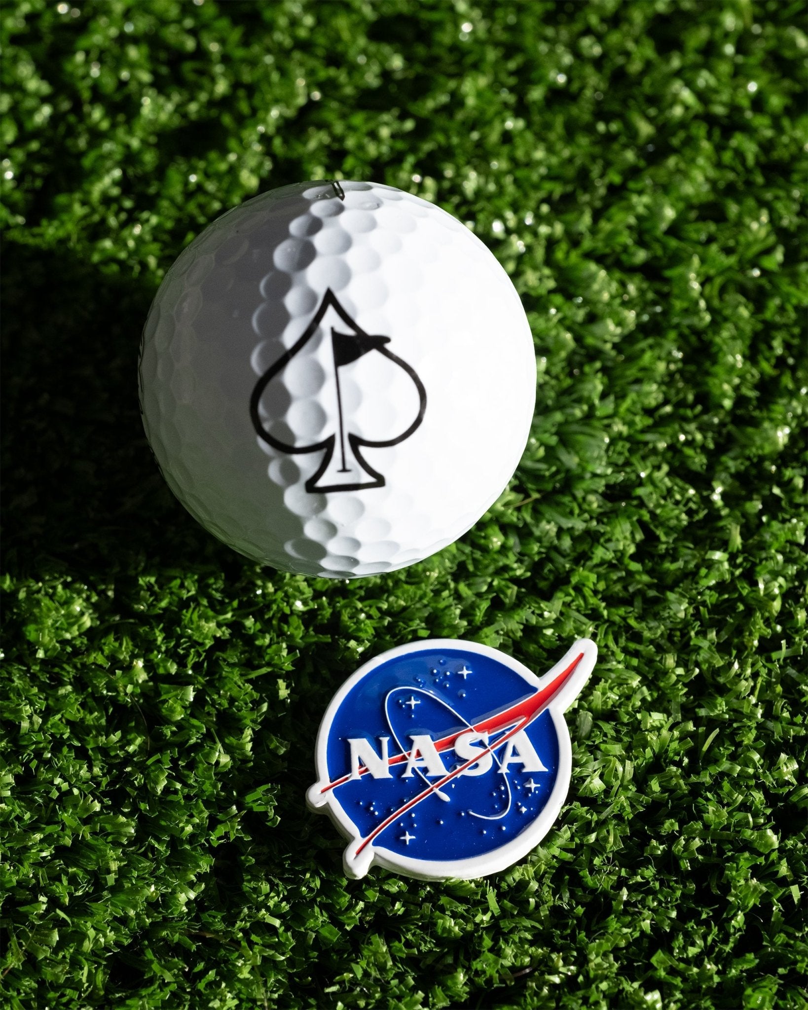 Pins and Aces NASA "Meatball" Ball Marker - Angler's Pro Tackle & Outdoors