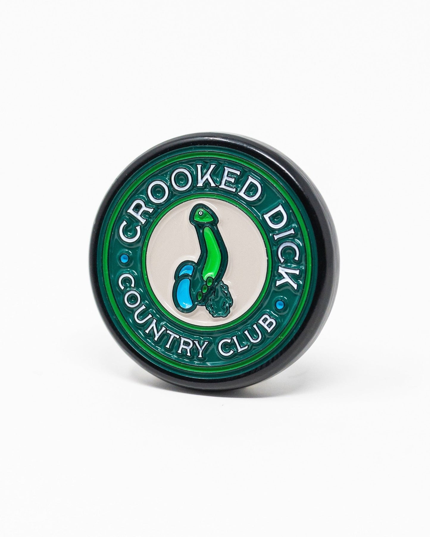 Pins and Aces Pop Out Medallion Ball Marker - Crooked Dick - Angler's Pro Tackle & Outdoors