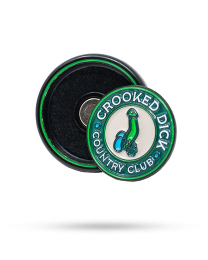 Pins and Aces Pop Out Medallion Ball Marker - Crooked Dick - Angler's Pro Tackle & Outdoors