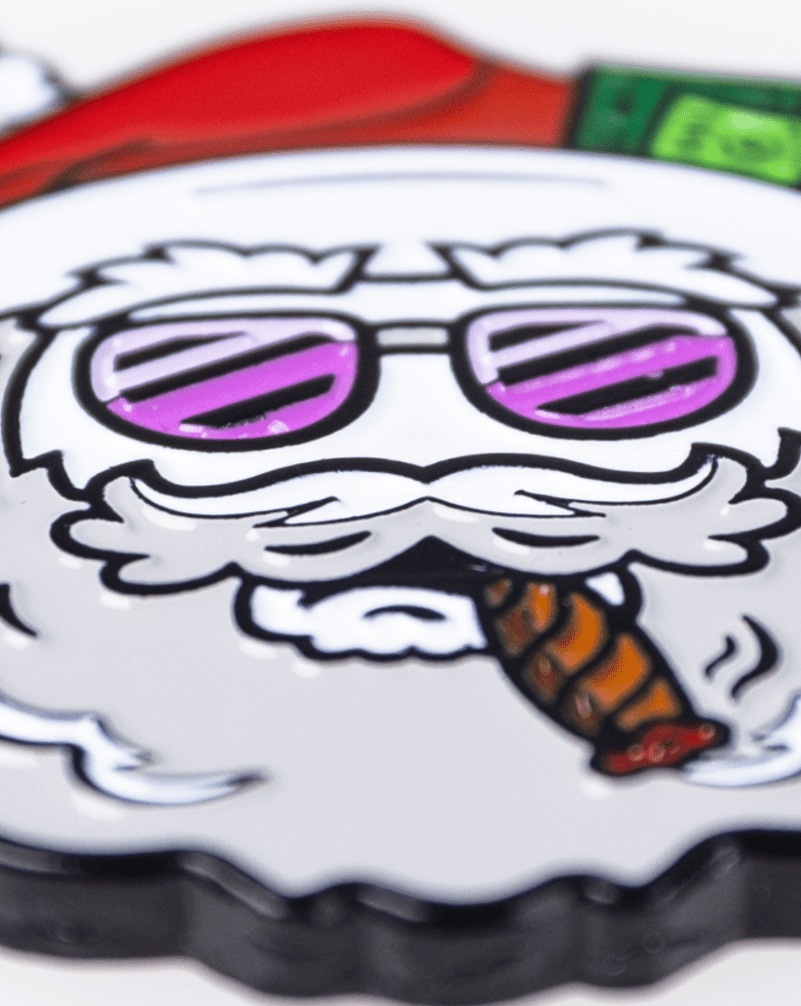 Pins and Aces Santa the Degenerate Ball Marker - Angler's Pro Tackle & Outdoors