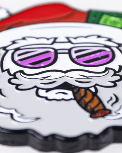 Pins and Aces Santa the Degenerate Ball Marker - Angler's Pro Tackle & Outdoors