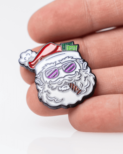 Pins and Aces Santa the Degenerate Ball Marker - Angler's Pro Tackle & Outdoors