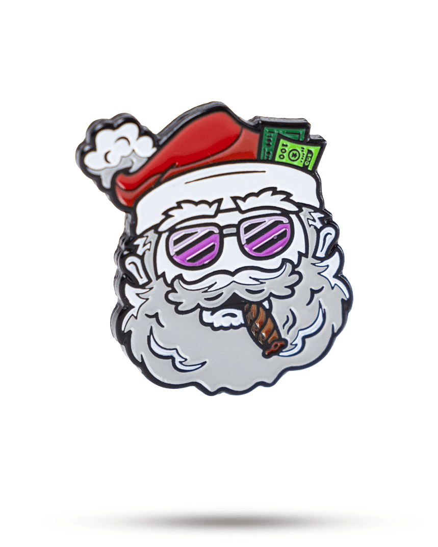 Pins and Aces Santa the Degenerate Ball Marker - Angler's Pro Tackle & Outdoors