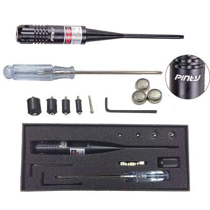 Pinty Scopes .22mm - .50mm Laser Bore Sighter/Bore Sight Kit - Angler's Pro Tackle & Outdoors