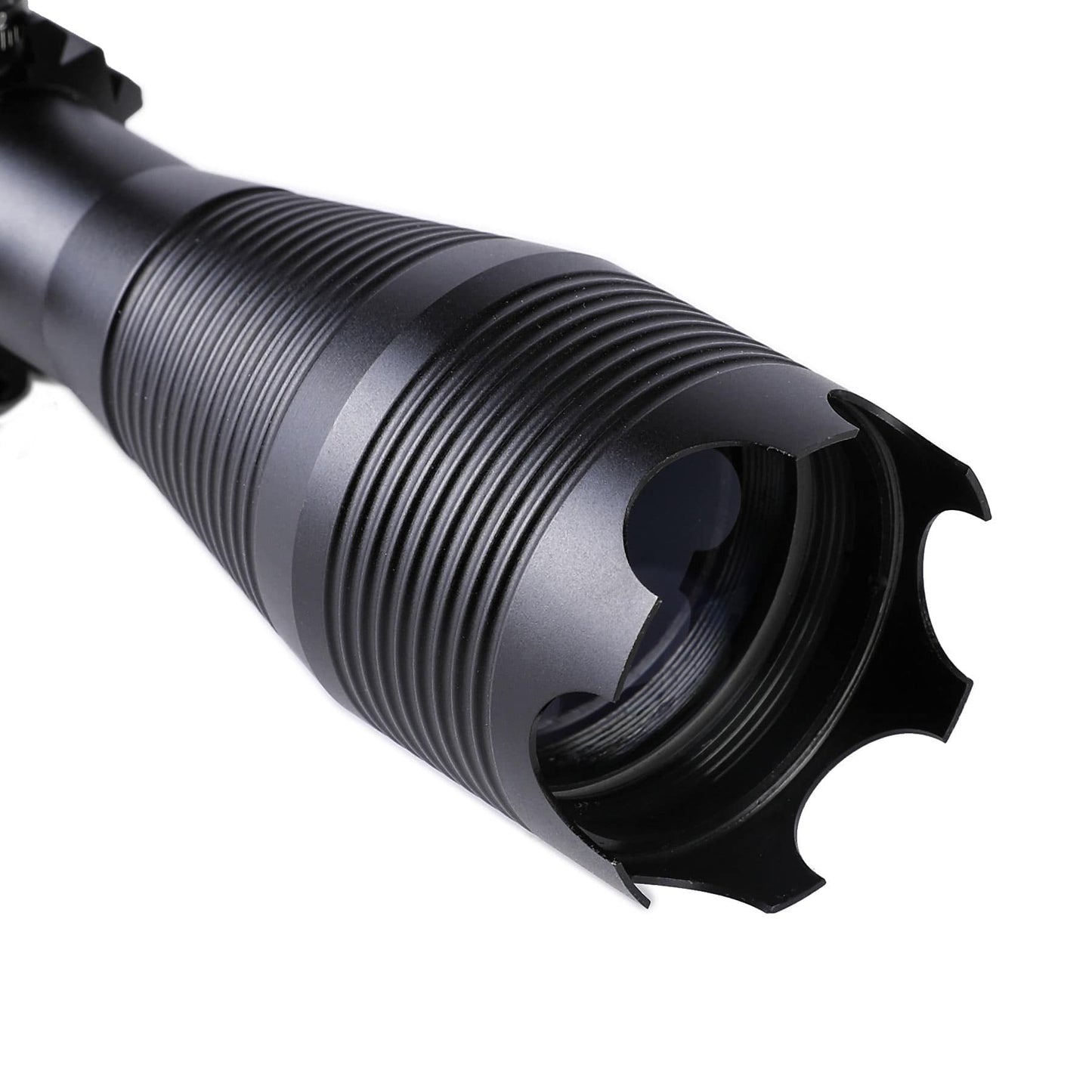 Pinty Scopes 4 - in - 1 4 - 16x50 EG Riflescope Kit, Dot Laser, Reflex Sight, Green Laser, Offset Rail Mount - Angler's Pro Tackle & Outdoors