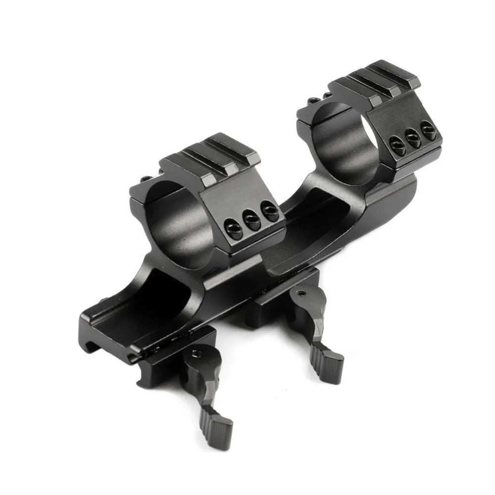 Pinty Scopes Cantilever Scope Mount 30mm Quick Release Weaver Forward Reach Dual Ring - Angler's Pro Tackle & Outdoors