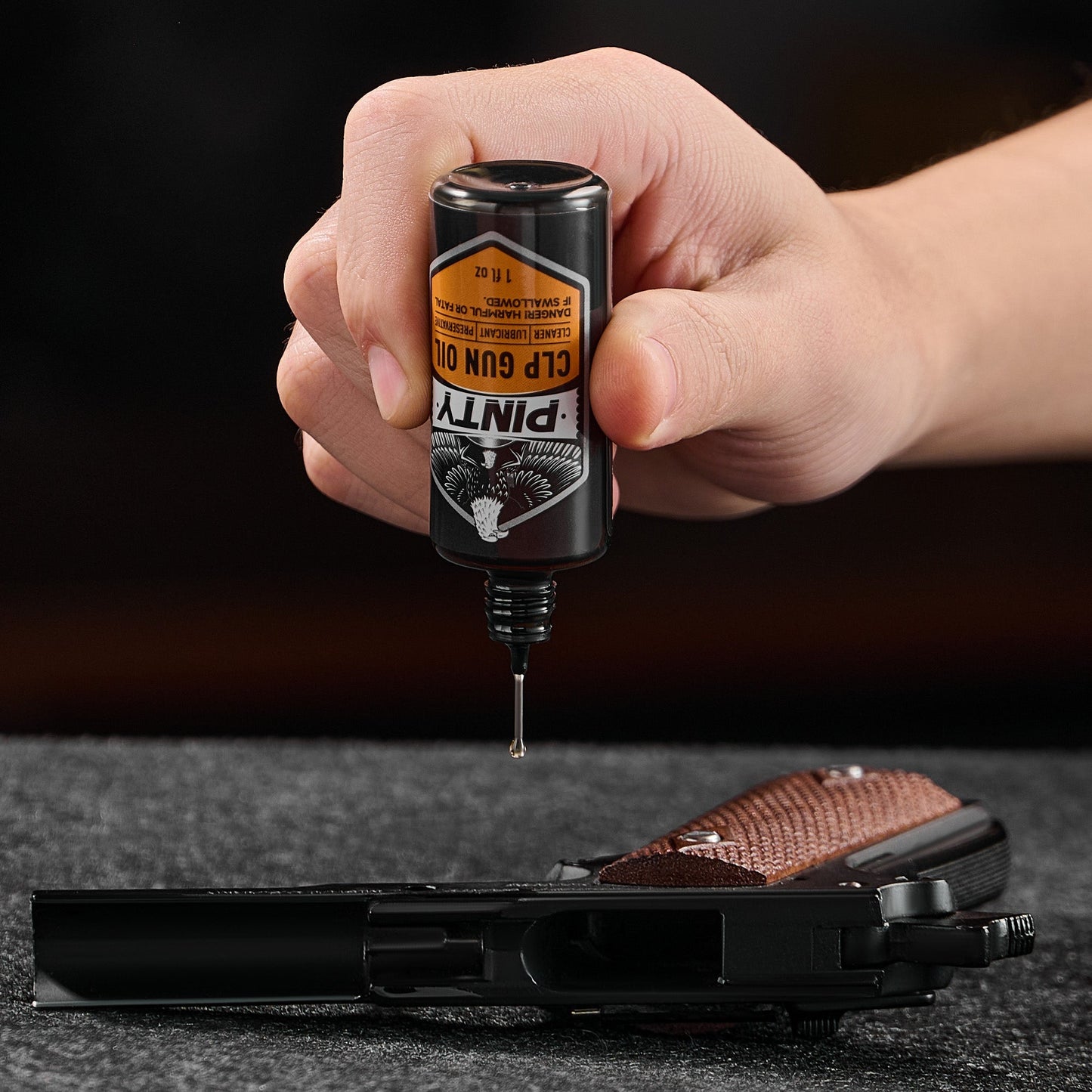 Pinty Scopes CLP Gun Oil Combo Cleaner Kit with 2 fl oz Fine Mist Sprayer & 1 fl oz Needle Oiler - Angler's Pro Tackle & Outdoors