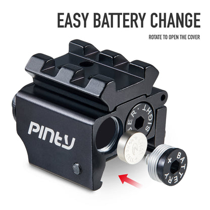 Pinty Scopes Compact Red Laser Sight - Angler's Pro Tackle & Outdoors