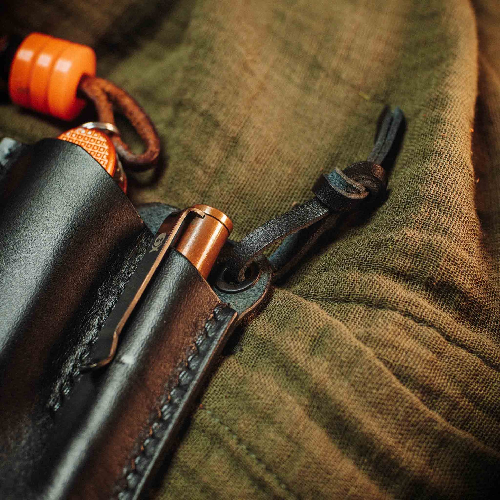 Pirate Goods EDC Pocket Organizer - First Mate v3 | Leather Pocket Carrier - Angler's Pro Tackle & Outdoors