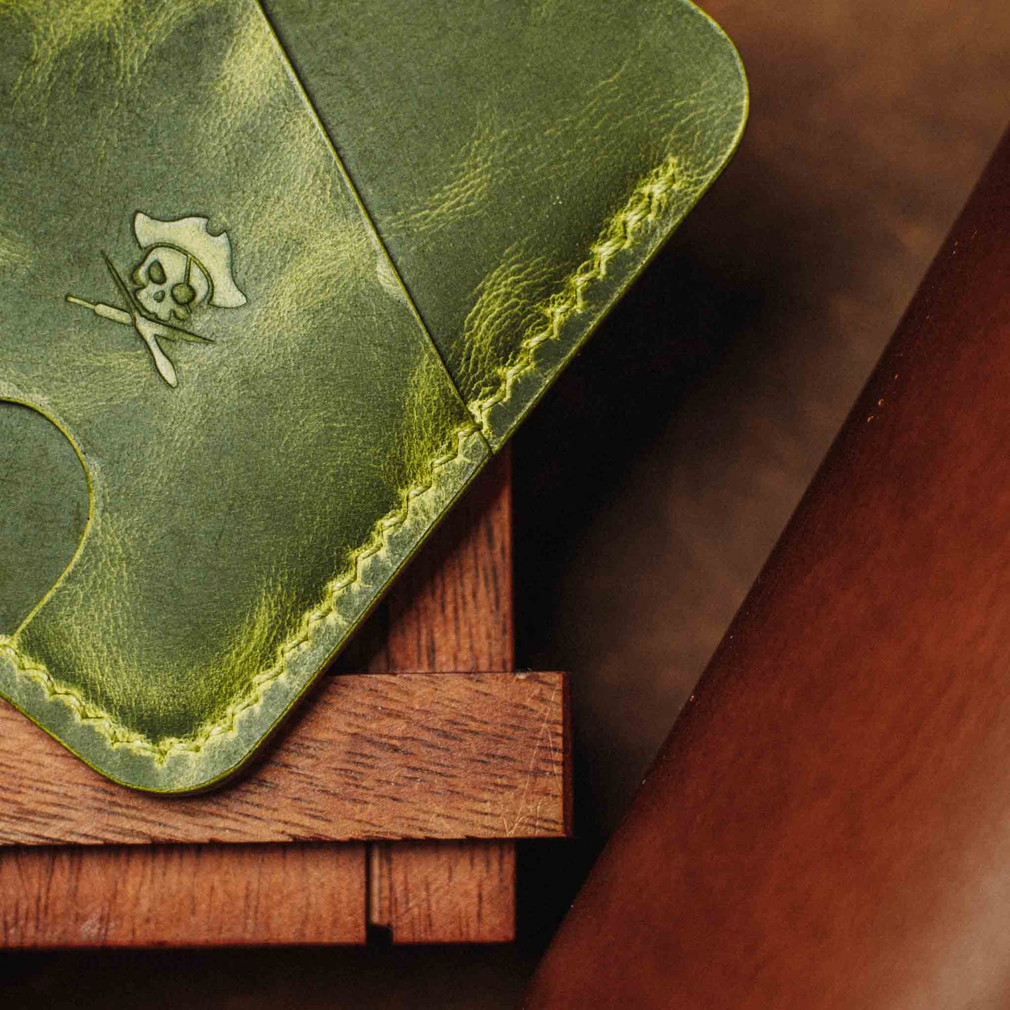 Pirate Goods Minimalist Leather Wallet - Boatswain v4 | Slim Card Holder | EDC - Angler's Pro Tackle & Outdoors