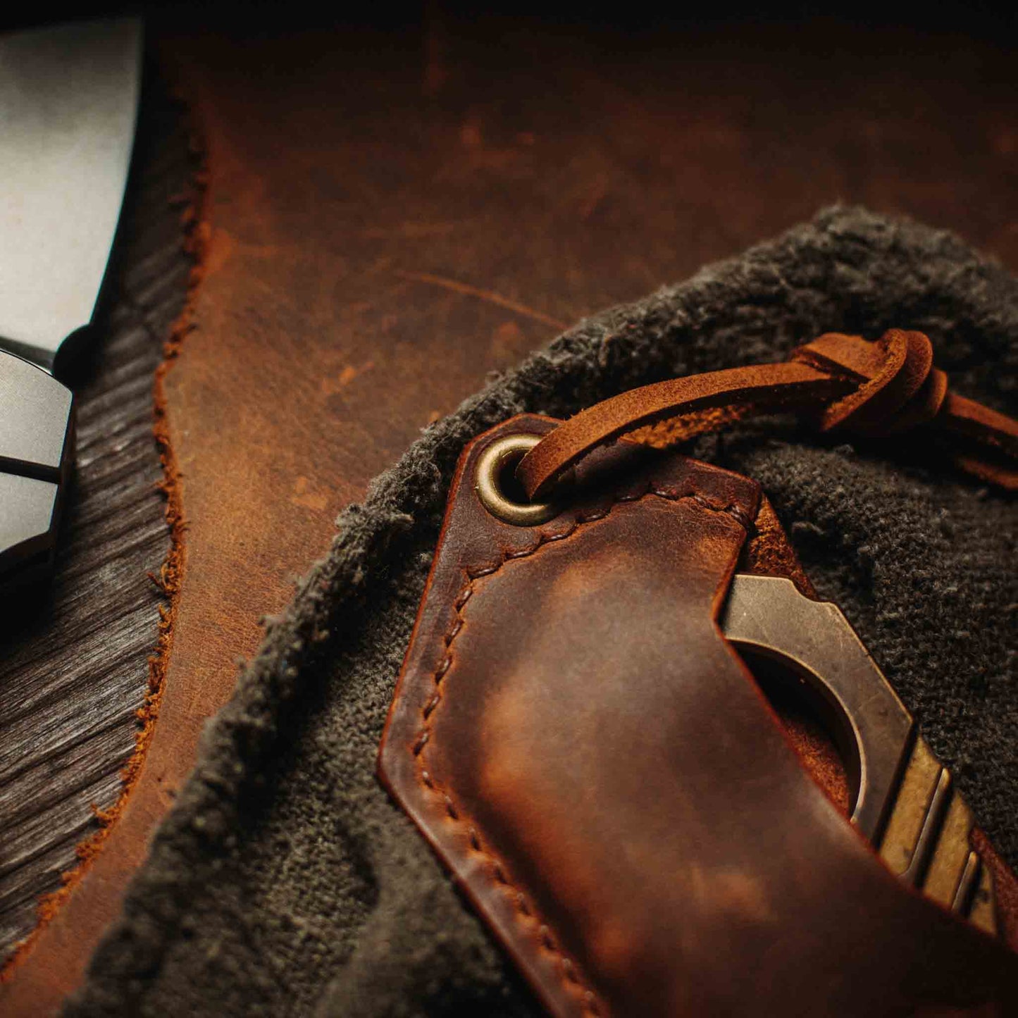 Pirate Goods Pharaoh Bottle Opener Holder - King’s Pocket | Leather Case | Pharaoh Accessory - Angler's Pro Tackle & Outdoors