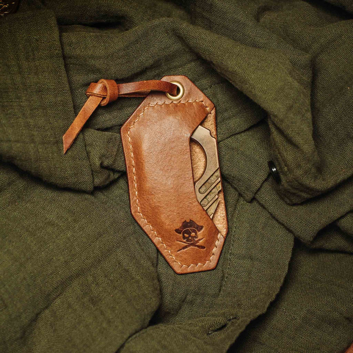 Pirate Goods Pharaoh Bottle Opener Holder - King’s Pocket | Leather Case | Pharaoh Accessory - Angler's Pro Tackle & Outdoors