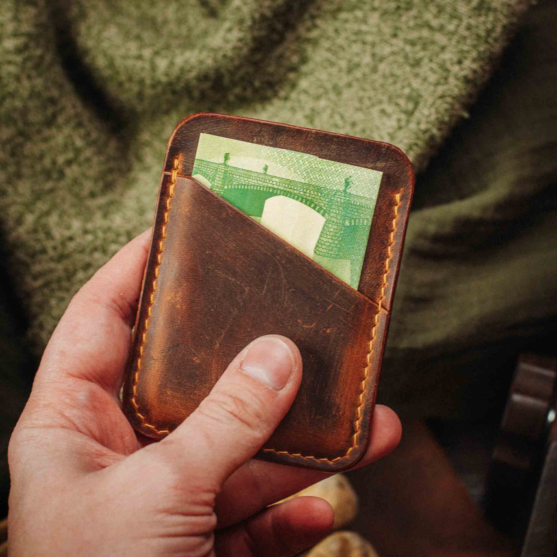 Pirate Goods Slim Leather Wallet - Boatswain v3 | Minimalist Card Holder | EDC - Angler's Pro Tackle & Outdoors