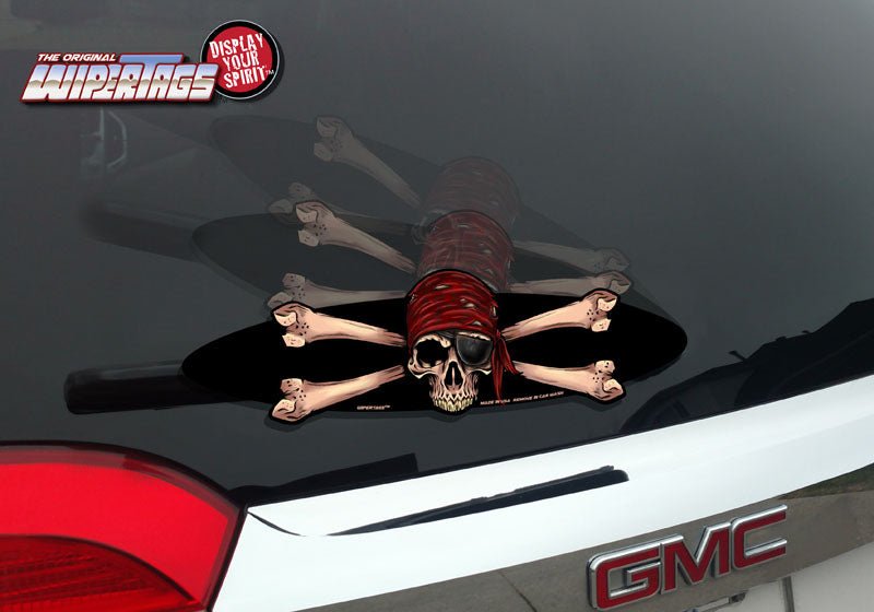 Pirate Skull and Crossbones WiperTags - Angler's Pro Tackle & Outdoors