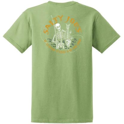 Salty Joe's Fishin' Bones Heavyweight Cotton Tee