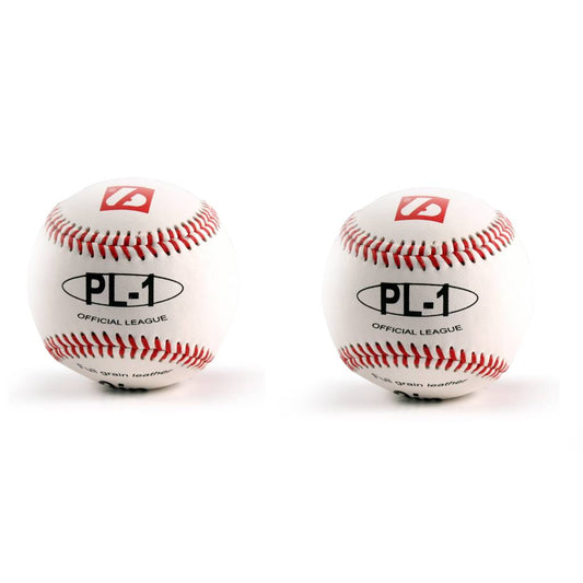 Barnett PL-1 Elite match baseballs, Size 9" White, 2 pieces