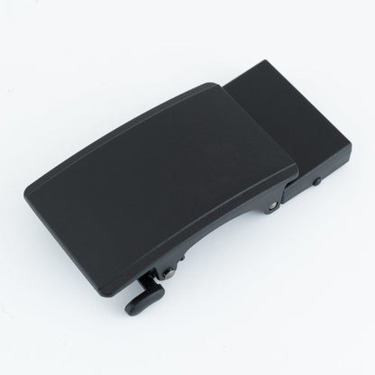 2ND AMEN Gun Belt - Ratchet Track Buckle - Plain Black