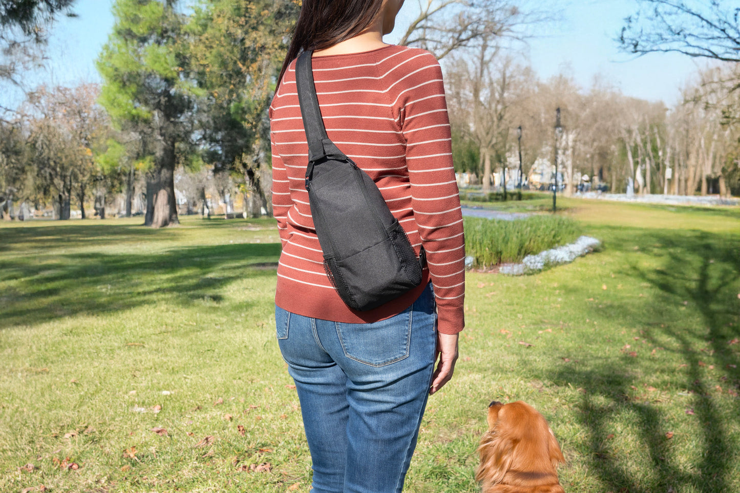 Picnic Time Strider Crossbody Cooler Sling Bag