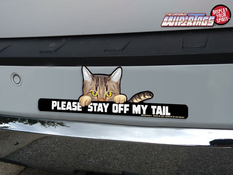 Please Stay Off My Tail Cat WiperTag - Angler's Pro Tackle & Outdoors