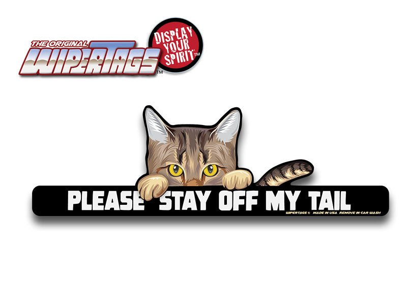 Please Stay Off My Tail Cat WiperTag - Angler's Pro Tackle & Outdoors