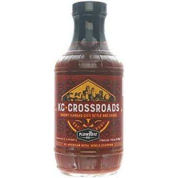 Plowboys BBQ KC Crossroads BBQ Sauce 16 oz. - Angler's Pro Tackle & Outdoors